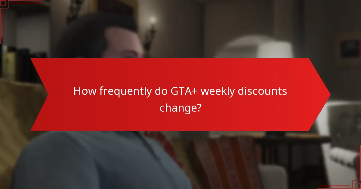What are the savings from GTA+ weekly discounts?