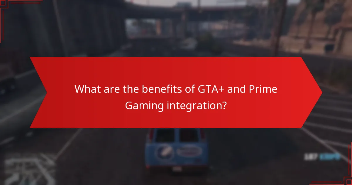 How do GTA+ Prime Gaming rewards compare to other gaming rewards programs?